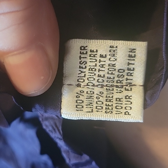 Talbots Purple Plus Size 20w Dress - Picture 3 of 3